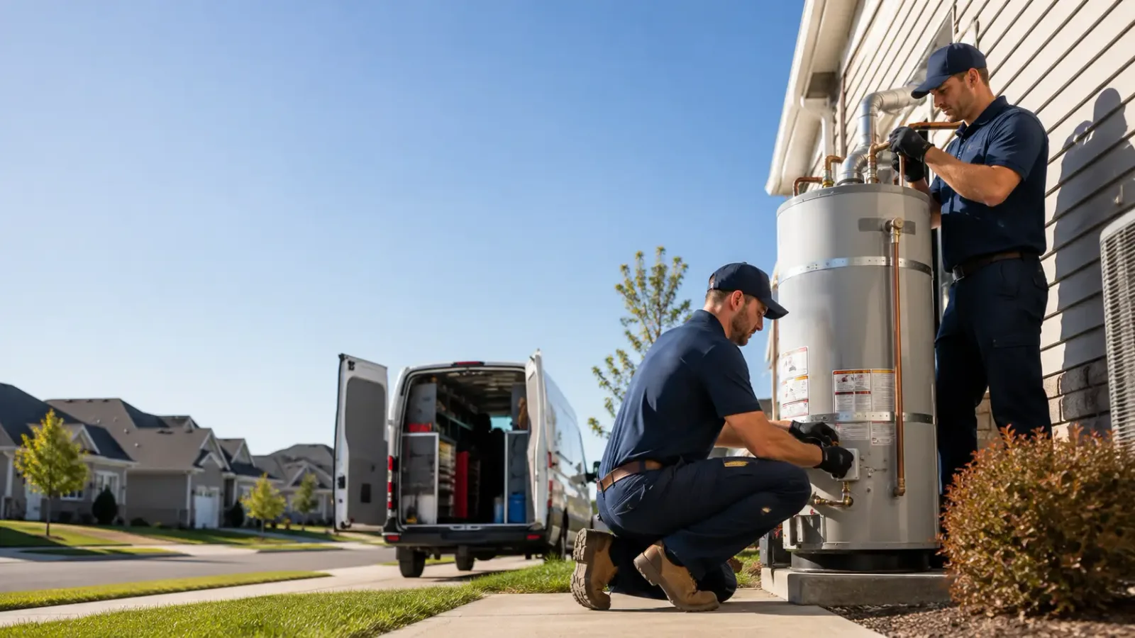 Water Heater Installation in Cylinder, IA
